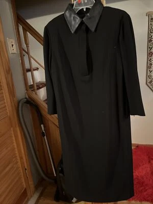 Vestido Vaina Gianfranco Ferre Mujer Marinero Botón SS Azul Oscuro Dorado Talla 8 EE. UU. Foto 1 de 4