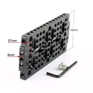 NICEYRIG Camera Cheese Mount Plate for URSA Mini Camera Rod Clamps Cage UK - Picture 1 of 12