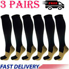 Breathable Copper Compression Socks For Men Women 20-30 Mmhg Pressure Socks Us