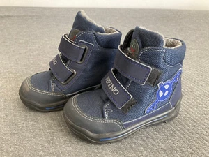 Pepino Winterstiefel blau mit Flugzeugmotiv Gr. 23 - Bild 1 von 2