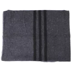 Biwakdecke anthrazit 200 x 150 Armeedecke BW Schlaf Decke Pferdedecke Neu - Bild 1 von 4