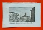 A80) Borgo S. Sepolcro Cattedrale E Piazza Stampa Originale Franc. Fontani 1827