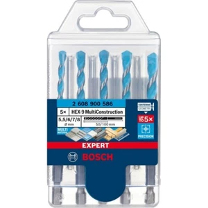 Bosch 2608900586 EXPERT 5pce Hex-9 Multi-Construction Drill Bit Set - AU STOCK - Picture 1 of 8