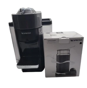 NESPRESSO Vertuo Machine  PLUS Aeroccino3 Milk Frother EUC! - Picture 1 of 9