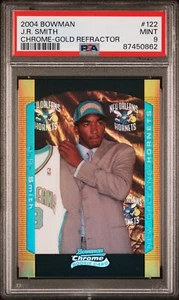 2004 Bowman #122 J.R. Smith Chrome-Gold Refractor /50 PSA 9 Pop 3 - Picture 1 of 2