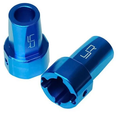 NEW Yeah Racing SCX10-007BU Aluminum Rear Axle Lock-Out For Axial SCX10 - Image 1 of 2