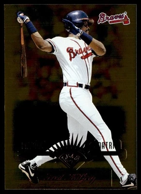 1997 Leaf Fractal Matrix Fred McGriff #97 G - Image 1 of 2