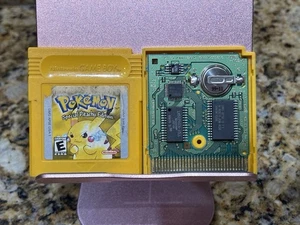 Pokémon Versione Gialla Edizione Speciale Pikachu Nintendo Game Boy Autentico - Foto 1 di 1