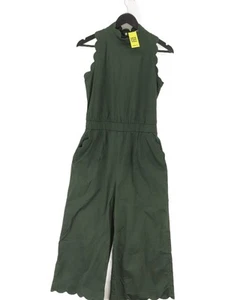 Ted Baker Women's Jumpsuit UK 8 Green Cotton with Elastane Wide-Leg Jumpsuit - Picture 1 of 6