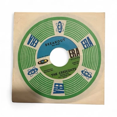 The Crescents - 45 - Breakout / Pink Dominos On Era Records VG+ Foto 1 de 3
