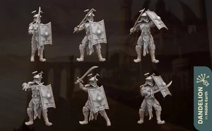 Swordsmen of Eastern Kingdom  | 28mm Tabletop | 3D Print | LOTR - Picture 1 of 1