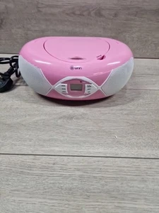 Pink ONN Portable CD Radio Player - Picture 1 of 6