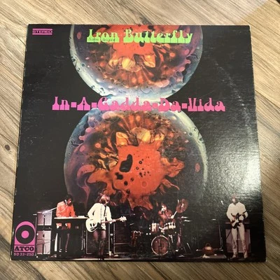 Iron Butterfly - In-A-Gadda-Da-Vida Psychedelic Splatter Vinyl Reissue NM - Image 1 of 4