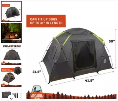 Tienda doble de sombra para perros Arcadia Trail Foto 1 de 2