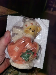 Vintage Cherished Teddies Shirley "These Are The Best Kind of Days" Weihnachtsfigur - Bild 1 von 2