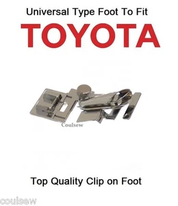 Bias Binder Foot Clip on - Fits TOYOTA SEWING MACHINES - Picture 1 of 1