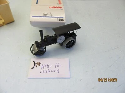 HO - Marklin 1895 Die Cast Lokomobil Steamroller !Plastic Insert Broken! - NIB - Image 1 of 4