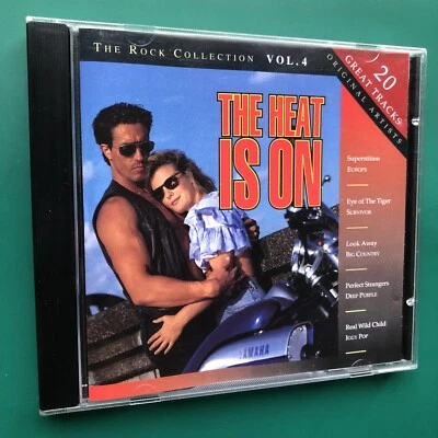 THE HEAT IS ON (Rock Collection #4) CD Glen Frey Survivor Toto Iggy Pop ELO Styx Foto 1 de 4