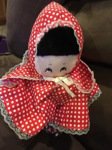 Vintage Red Riding Hood/Grandma/Wolf Topsy Turvy Doll - Picture 1 of 3