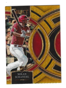 2024 Panini Select Nolan Schanuel RC #34 Gold Prizm #05/10 - Imagen 1 de 2
