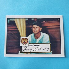 1983 TOPPS 1952 REPRINT SERIES #28 JERRY PRIDDY DETROIT TIGERS NM-MT 