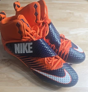 Nike Lunarbeast Pro TD Football Cleats 847554-007 Orange Brown Men’s Size 14.5 - Picture 1 of 7