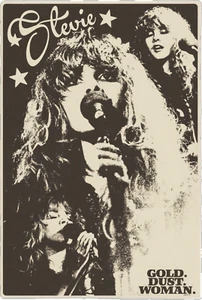 11.69x16.54 Fleetwood Mac Stevie Nicks Tour Poster Gold Dust Woman - Picture 1 of 1
