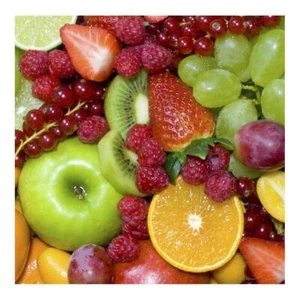 Magnetpinnwand Magnettafel Obst Obstsalat Früchte in verschiedenen Rahmen 40 x 4 - Bild 1 von 3