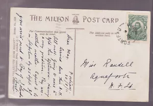 POST CARD Forteau Labrador NEWFOUNDLAND 1911 scarce boat - Picture 1 of 2