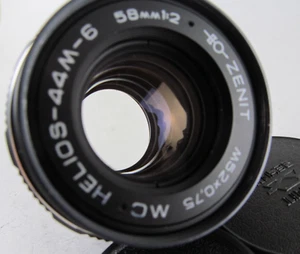 MC Helios 44m-6 58mm f2 CLA USSR Portrait Bokeh Portrait Lens m42 Mount DSLR - Picture 1 of 10