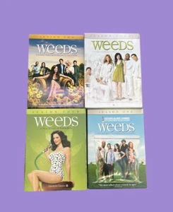 Seasons 1-4 Weeds DVD Box Set Lot Seasons 1 2 3 4 Complete Very Clean Discs - Picture 1 of 2