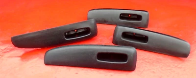 01-05 LEXUS IS300 INTERIOR PANEL PUERTA MANIJA BOLSILLO MOLDURA REPOSABRAZOS CONJUNTO OEM NEGRO Foto 1 de 4