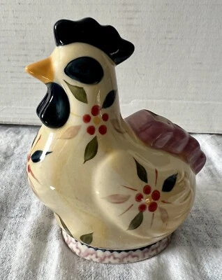 Temptations Tara OLD WORLD Rooster Measuring Spoon Holder NO SPOONS - Image 1 of 4