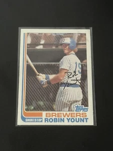 Robin Yount #435 1982 Topps Milwaukee Brewers - Picture 1 of 2