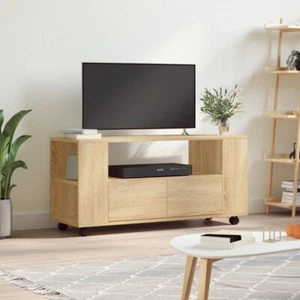 TV-Schrank Sonoma-Eiche 102x34,5x43 cm Holzwerkstoff - Bild 1 von 10