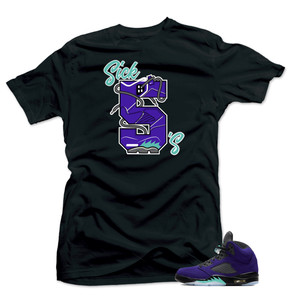 Jordan Grape Shirt In Men's T-Shirts 
