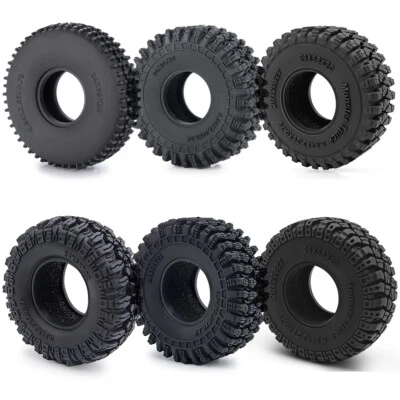 4PCS Gummireifen Radreifen Upgrade für 1/18 Traxxas TRX4-M RC Crawler Car - Bild 1 von 4