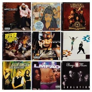 5 CD X $15 LOT - Reggae, Rapper, Hip Hop, Boys II men, The Black Eyed Peas - Picture 1 of 35