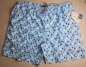 Costume da bagno uomo XL Caribbean Joe modello triangolo blu chiaro cordino - Foto 1 di 5