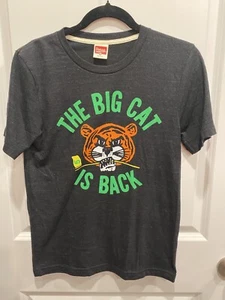 Homage Shirt Mens XS Gray The Big Cat is Back Tiger Short Sleeve Crew Neck - Picture 1 of 2