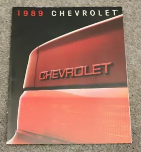 Automobile Brochure 1989 Chevrolet Cars - Picture 1 of 1