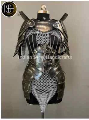 Medieval Ancient Cuirass Female Armor, Cosplay Armor Halloween Gift for women - Image 1 of 4