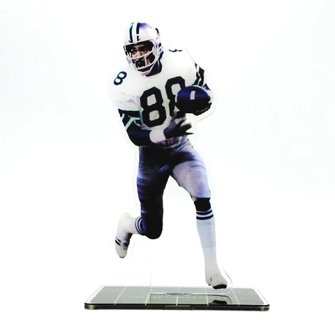 Drew Pearson Figure - #88 of Dallas Cowboys Running with Ball Figurine Ornament Cover