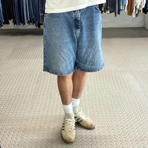 Vintage Y2K Wrangler baggy denim shorts hip hop jorts - Picture 1 of 8