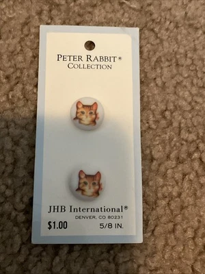 Beatrix Potter - Tom Kitten Buttons - Image 1 of 3