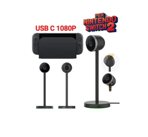 Telecamera per Nintendo SWITCH 2 - GameChat Full HD 1080P Compatibile per PC - Picture 1 of 6