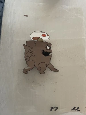 Auténtico Cel 87 22 Mushroom Man Smurfs años 70 Foto 1 de 4