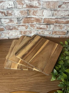 Rustic Wooden Trivets Small Serving Board Small Charcuterie Boards Kitchenware - Picture 1 of 5