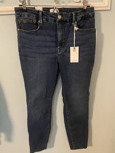 Good American Good Legs Skinny Cropped Jeans Damen 8/29 Neu mit Etikett - Bild 1 von 3