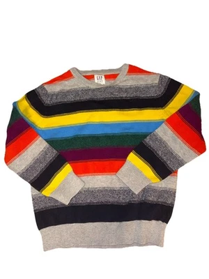 Suéter Gap Kids Colorido a Rayas Unisex Talla L 10 Mangas Largas  Foto 1 de 3